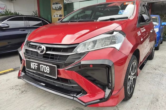 Perodua Myvi alias Daihatsu Sirion facelift jadi garang pasang body kit GearUp