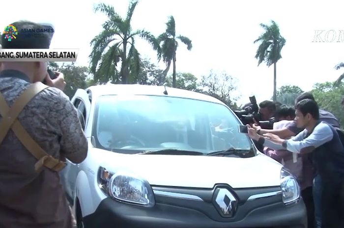 Mobil listrik hidrogen yang digunakan di Asian Games 2018