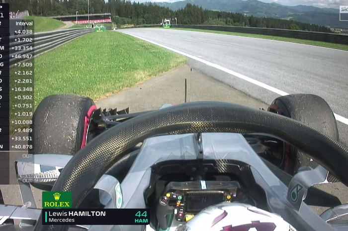Lewis Hamilton keluar dari F1 Austria 2018