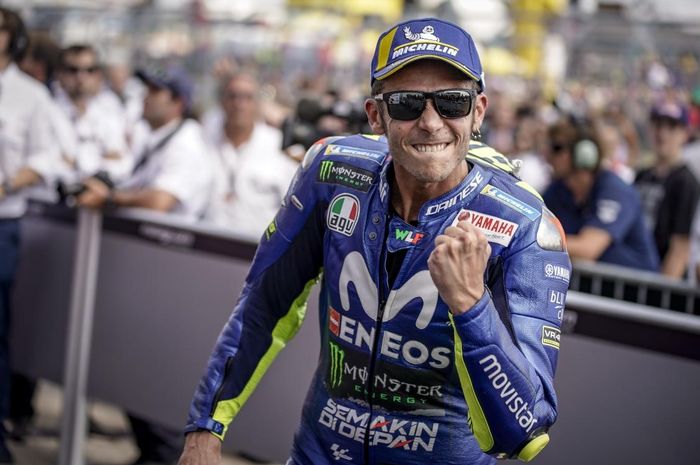 Valentino Rossi raih podium kedua di MotoGP Jerman 2018