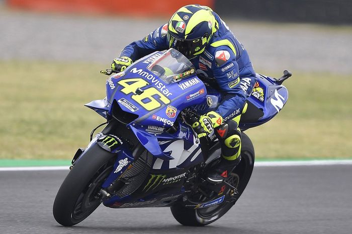 Valentino Rossi tersiksa di dua lap terakhir kualifikasi MotoGP Argentina