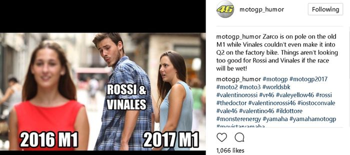 Sindir Valentino Rossi dan Maverick Vinales