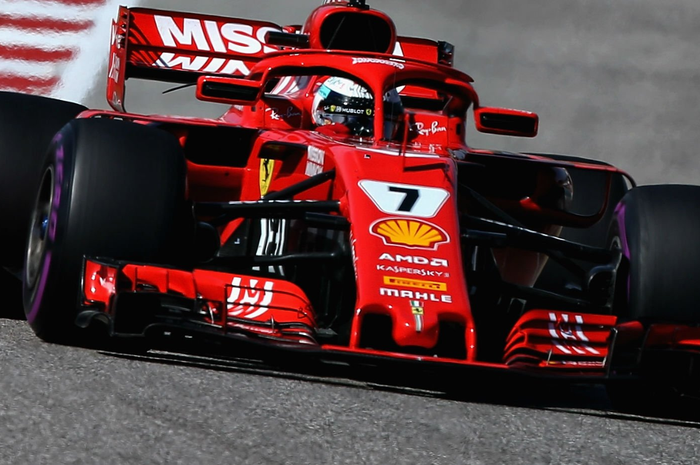 Kimi Raikkonen juara F1 Amerika 2018