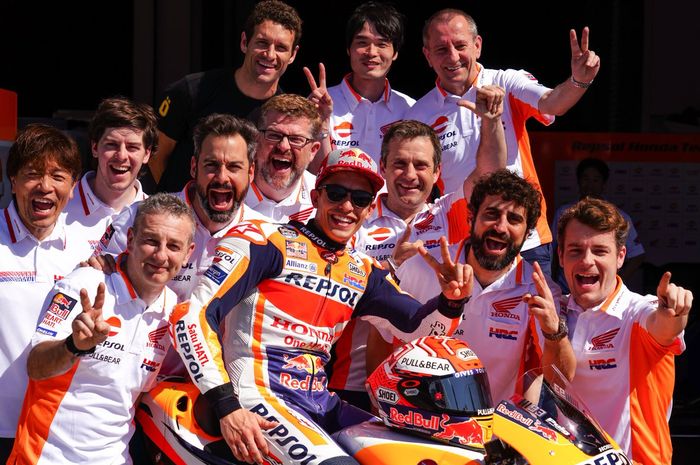 Tim Repsol Honda dan Marc Marquez mendominasi MotoGP dalam tiga tahun terakhir