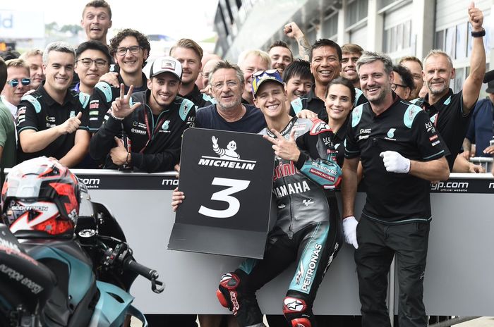 Fabio Quartararo finish ketiga di MotoGP Austria