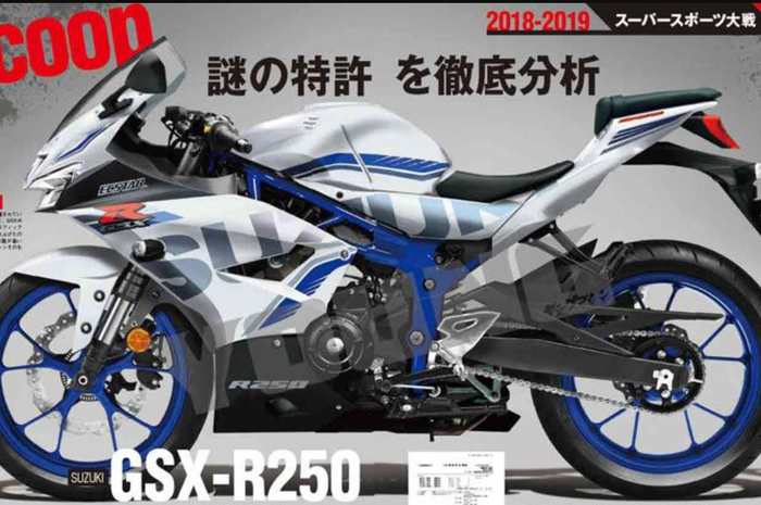 Rendering Suzuki GSX-R250