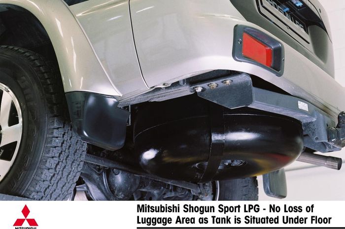 Mitsubishi Shogun berbahan bakar LPG