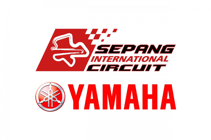 Ilustrasi kolaborasi Yamaha dan sirkuit Sepang
