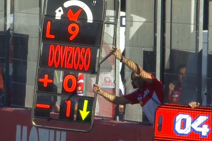 Instruksi Tim Ducati kepada Jorge Lorenzo di MotoGP Valencia 2017