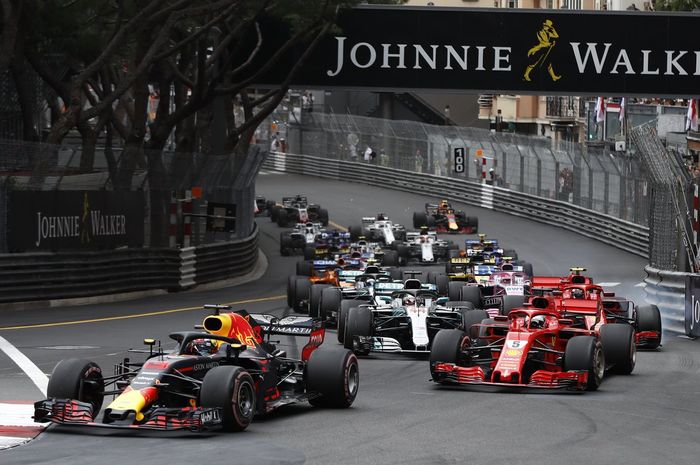 Hasil lomba GP F1 Monako 2018, posisi lima besar tidak berubah ketika waktu start