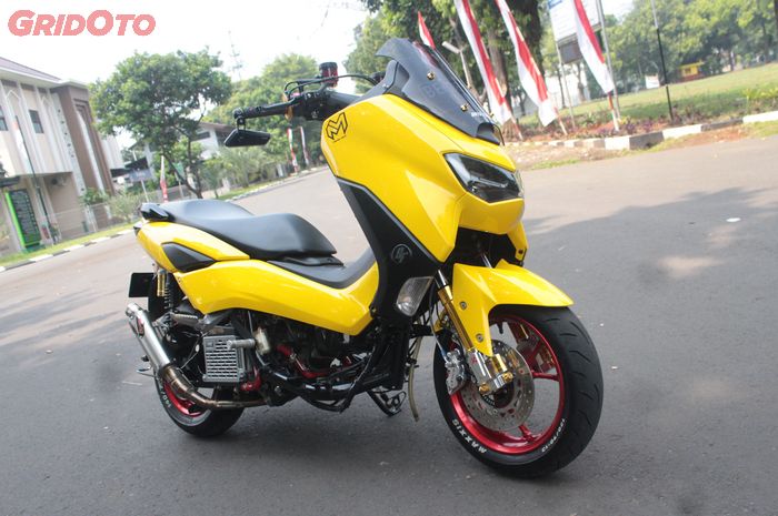 Yamaha All New NMAX bersolek street racing