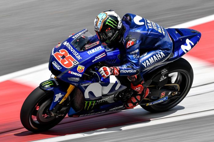 Maverick Vinales tercepat di hari kedua tes pramusim MotoGP 2018 di Sepang, Malaysia