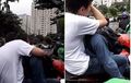 Viral Nih Sob, Video Cewek Ojek Online Tegur Keras Dua Cowok Bermesraan di atas Motor