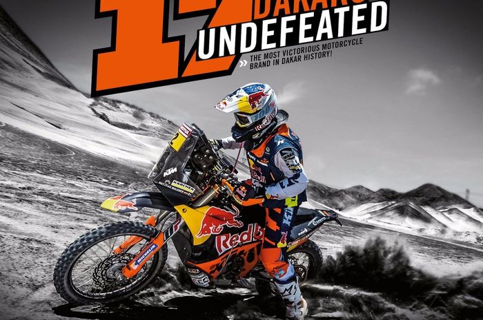 KTM mendominasi Reli Dakar dengan 17 kali juara berturut-turut