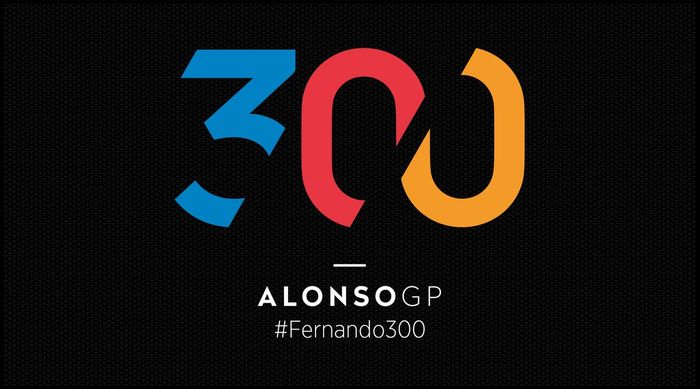 Fernando Alonso merayakan 300 GP F1-nya di sirkuit Gilles Villeneuve, Montreal, Kanada