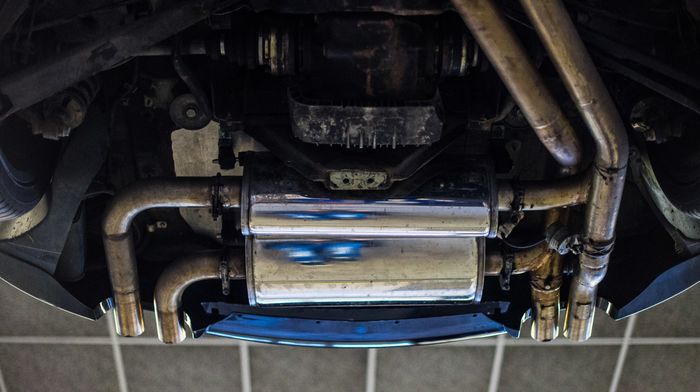 Custom stainless steel manifold dan rear axle BMW Z4