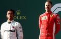 Sedih Dipecundangi Sebastian Vettel di F1 Australia, Begini Curhat Lewis Hamilton