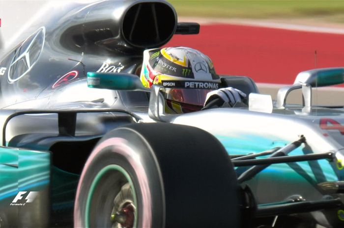 Lewis Hamilton akan start dari barisan depan di GP F1 Amerika 2017