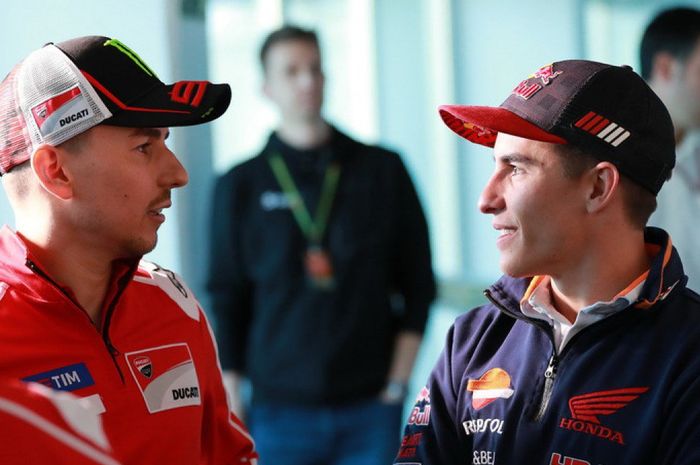 Jorge Lorenzo dan Marc Marquez