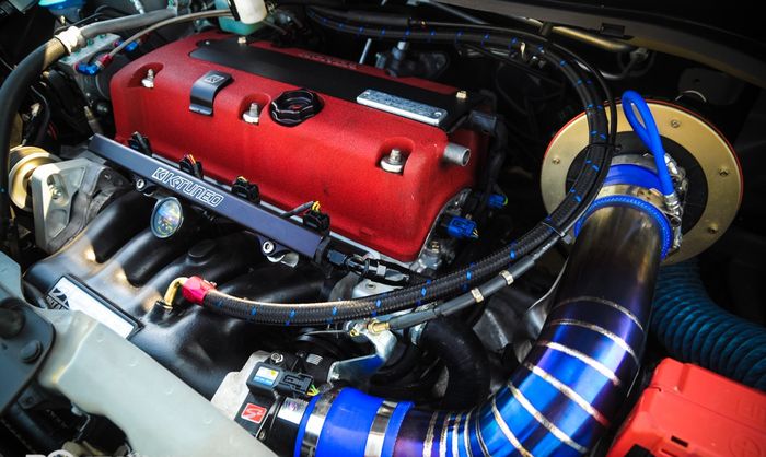 Jantung pacu asli Honda Brio lawas diganti mesin K20A mili Honda Integra
