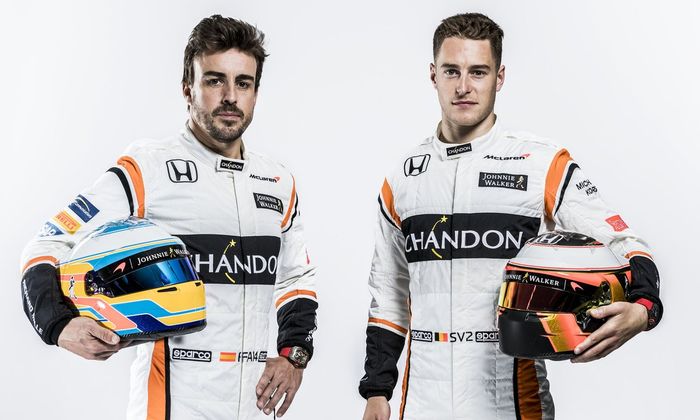 Fernando Alonso dan Stoffel Vandoorne, dua pembalap McLaren Formula 1 2018