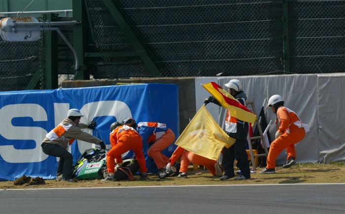Daijiro Kato crash di Suzuka 2003