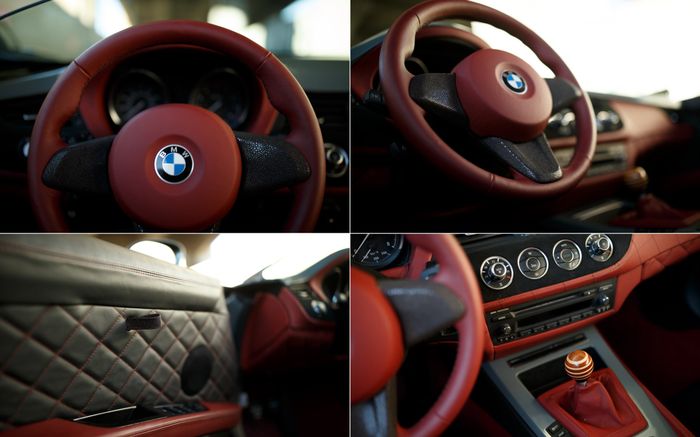 Tampilan kabin BMW Z4 ubahan Bulletproof Automotive 
