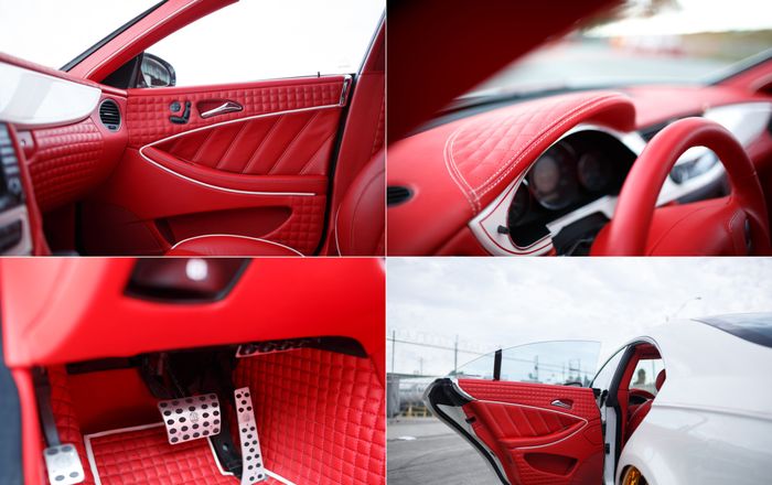 Detail ubahan kabin Mercedes-Benz CLS500