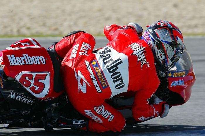 Loris Capirossi, pembalap Ducati yang pertama kali menang balapan MotoGP
