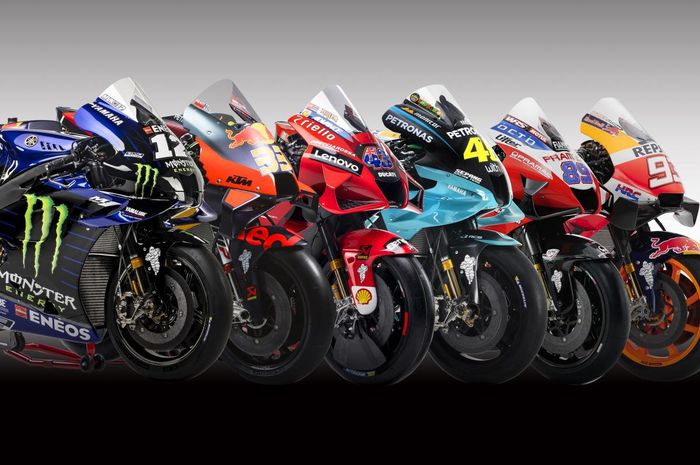 Semua tim sudah memamerkan livery motor barunya untuk musim kompetisi MotoGP 2021, mana yang paling keren?