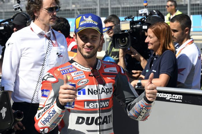 Andrea Dovizioso bilang menghemat ban bakal jadi kunci menang di MotoGP Aragon