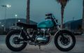 Kawasaki W650 Custom Brat Style, Simpel dan Clean Banget Sob!