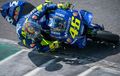 Hari ke-2 Tes MotoGP Barcelona: Valentino Rossi Dipepet Marc Marquez