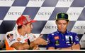 Ini Alasan Valentino Rossi Menolak Jabat Tangan Marc Marquez