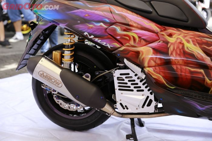 Knalpot ganti lansiran Arrow