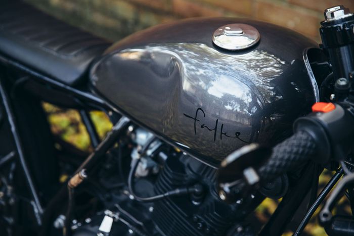 Sol Invictus Mercury 250 kustom cafe racer milik Adrian, dilansir oleh www.throttleroll.com