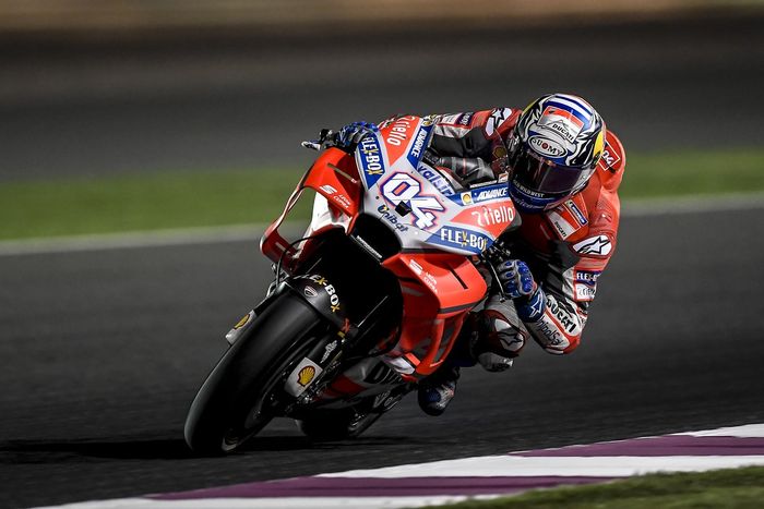 Menurut Andrea Dovizioso, motor Ducati tahun ini terlihat lebih baik dibanding tahun lalu saat tes di Qatar
