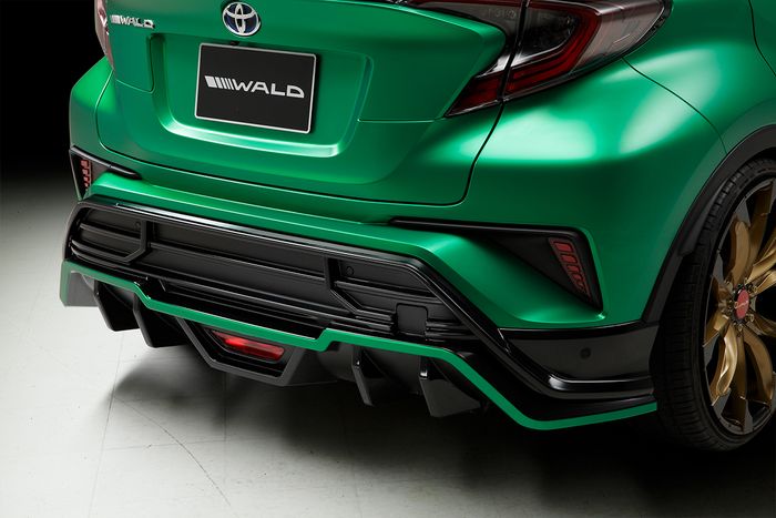 Diffuser Toyota C-HR garapan Wald