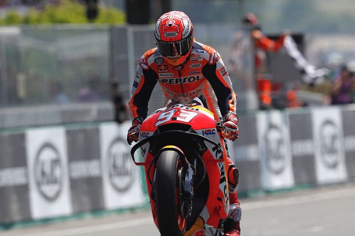 Marc Marquez menang mudah di MotoGP Prancis