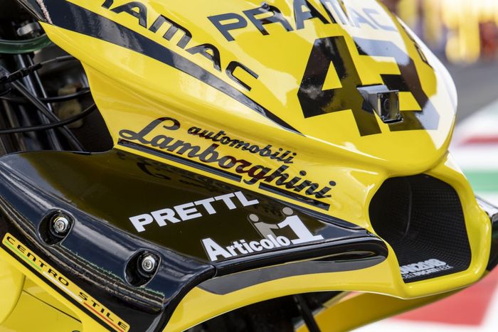 Lamborghini berkolaborasi dengn tim Pramac di MotoGP Italia 2018