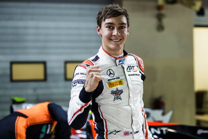 George Russell memiliki peluang besar untuk jadi juara F2 musim 2018