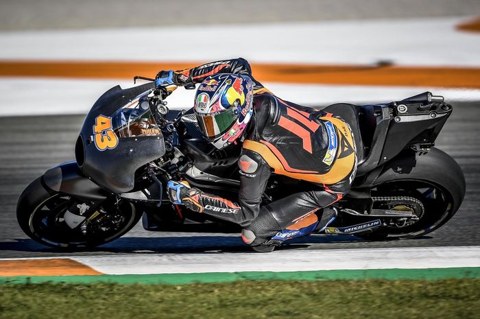 Jack Miller di atas motor Ducati