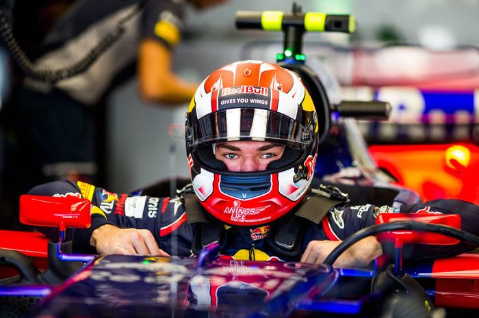 Pierre Gasly punya modal kuat untuk bersama Toro Rosso, setelah menjadi test driver tim Red Bull sej