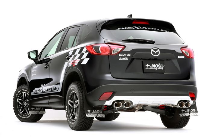 Mazda CX-5 modifikasi ala rally look