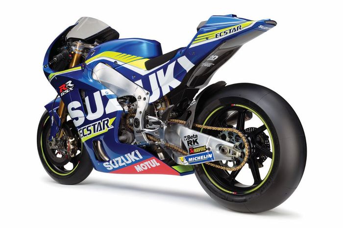 Sebelum ke Indonesia, Suzuki Ecstar MotoGP akan launching motor baru untuk MotoGP 2018