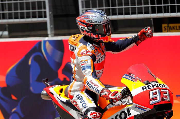 Marc Marquez mengoleksi kemenangan keenam berturut-turut MotoGP Amerika yang berlangsung di Austin, Texas