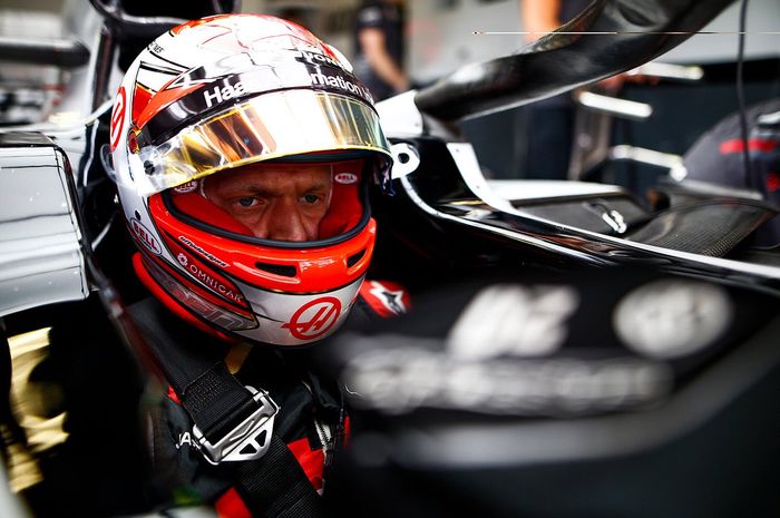 Pembalap tim Haas, Kevin Magnussen tercepat ketujuh kualifikasi GP F1 Spanyol