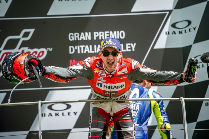 Jorge Lorenzo di MotoGP Italia 2018