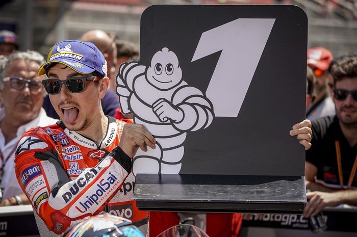 Jorge Lorenzo sangat senang meraih pole position pertama untuk Ducati di negaranya sendiri pada Moto