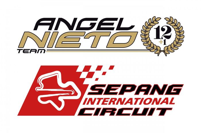Ilustrasi kolaborasi Angel Nieto Racing dengan pihak sirkuit Sepang, Malaysia